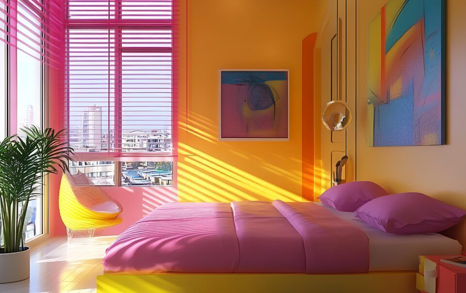 color en la habitación